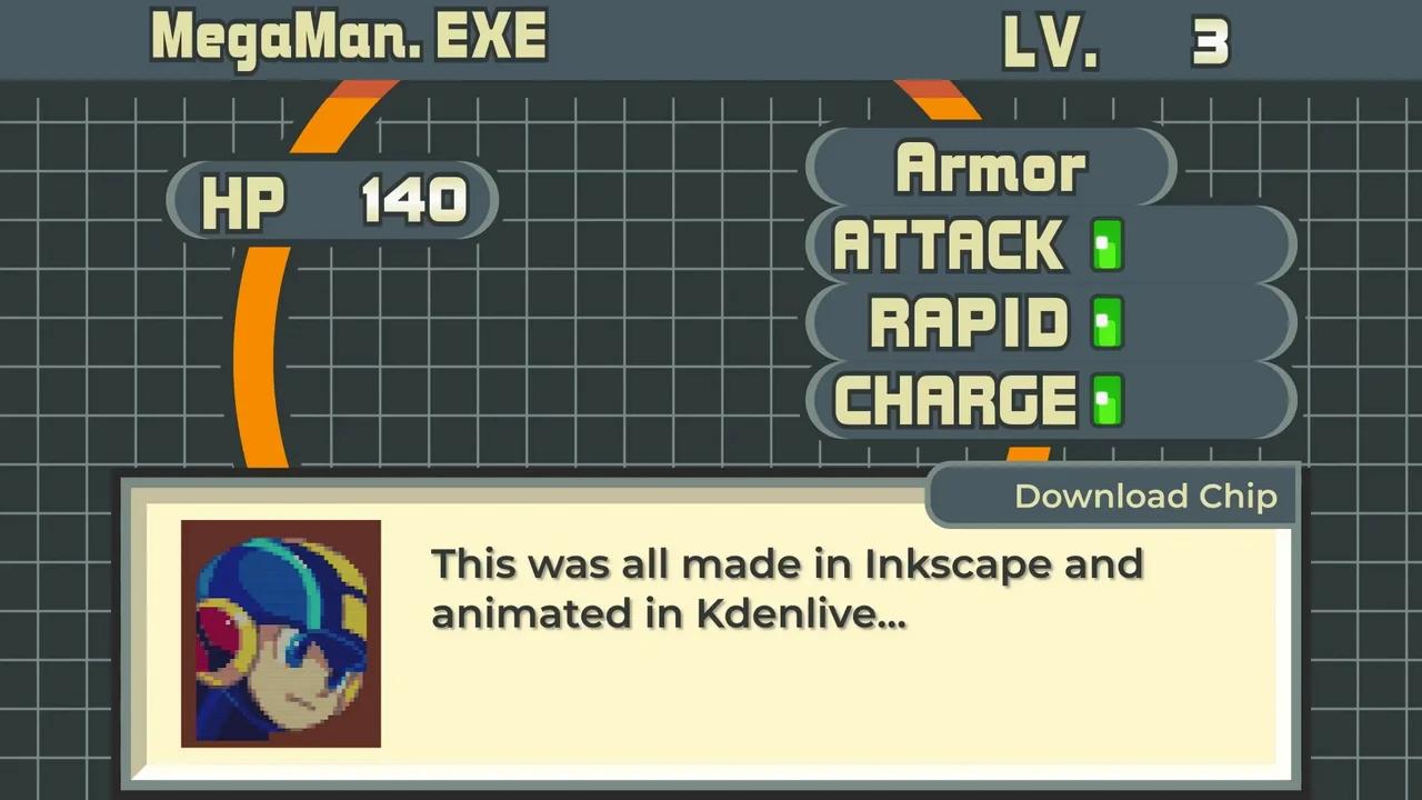 Megaman Battle Network 1 & 6 HD mock up