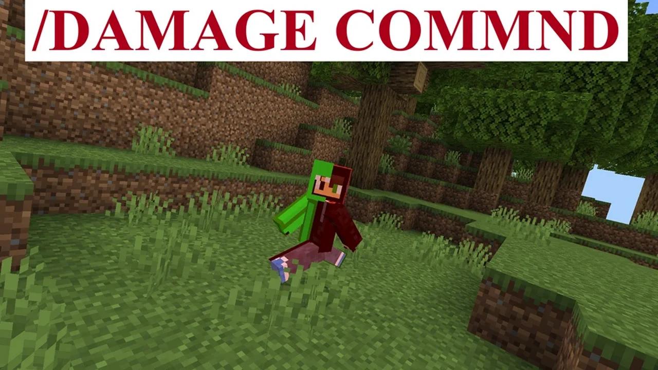 How To Use The /Damage Command In Minecraft Bedrock