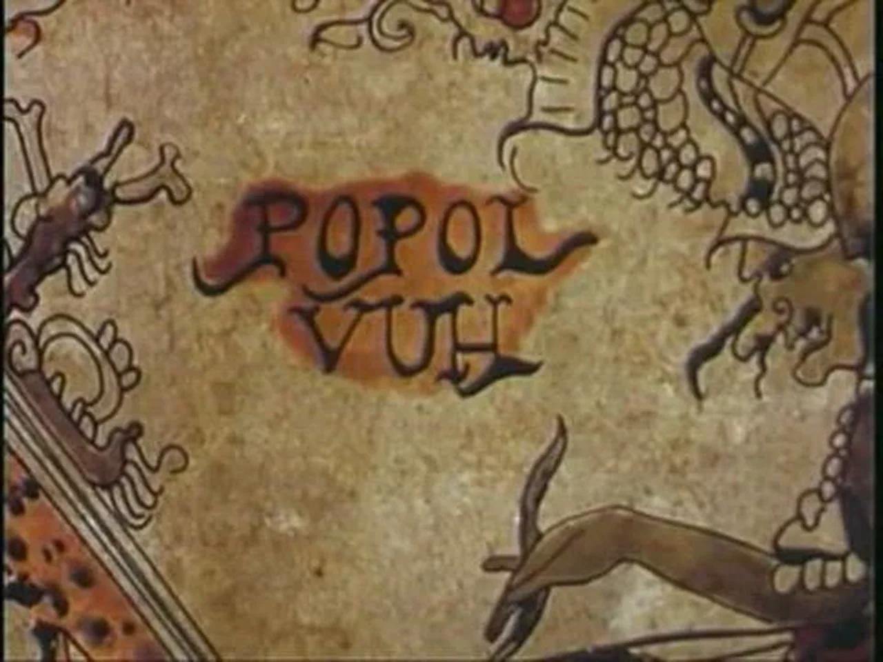 The Popol Vuh Mayan Creation Myth