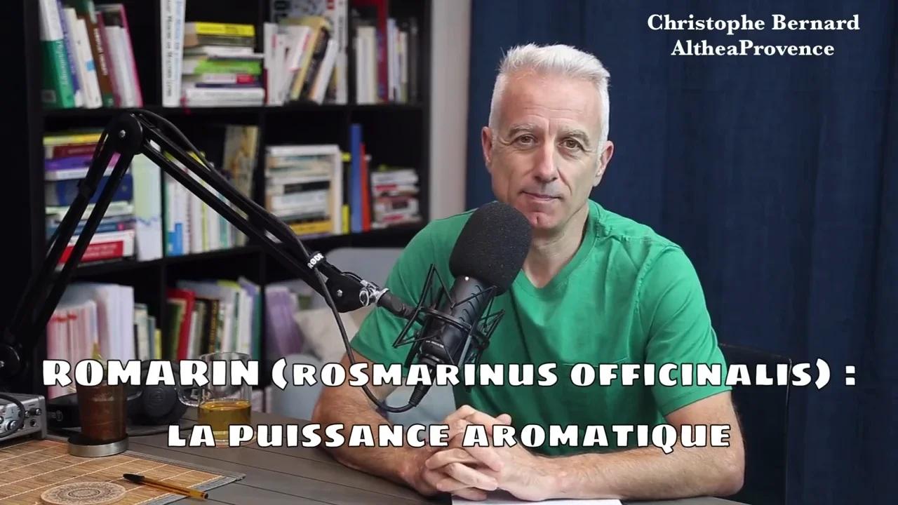 Romarin (Rosmarinus officinalis) _ la puissance aromatique Christophe