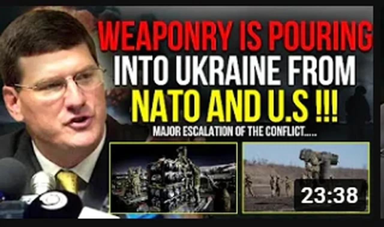 🟧Scott Ritter: Major Escalation In The Conflict, Weaponry Is Pouring ...