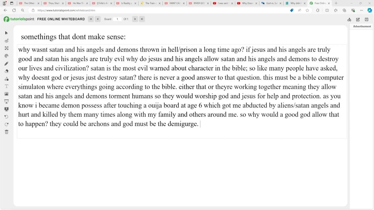 Why doesnt god kill satan 