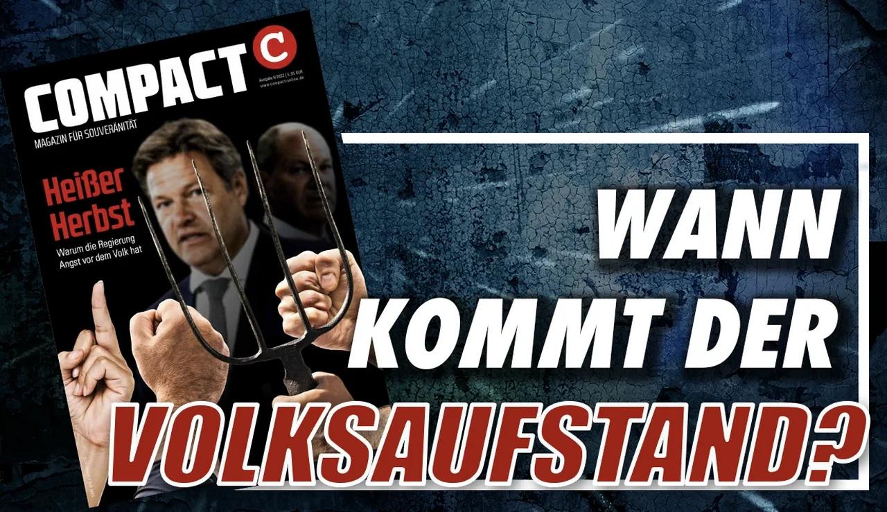 Von Gaskrise Und Volksaufstand | COMPACT REZENSION 9/22