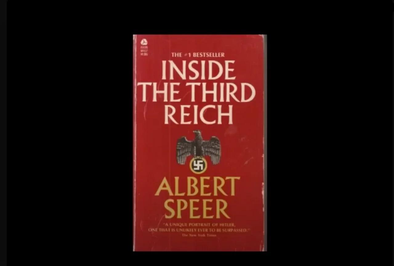 Inside the Third Reich Book by Albert Speer 1 of 4