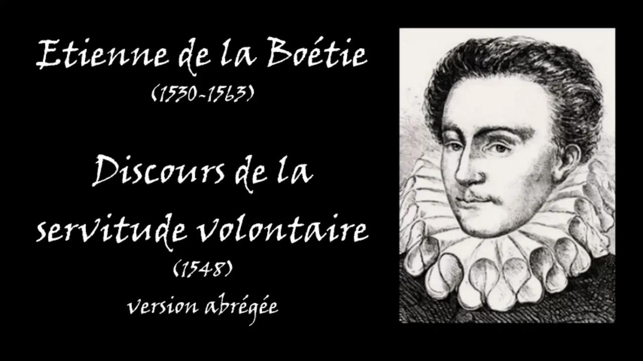 Discours de la servitude volontaire - Étienne de la Boétie (version