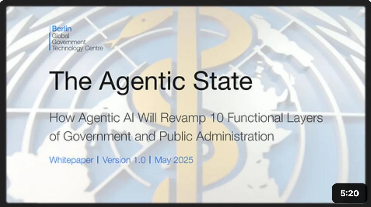 AI Governance and The Agentic State