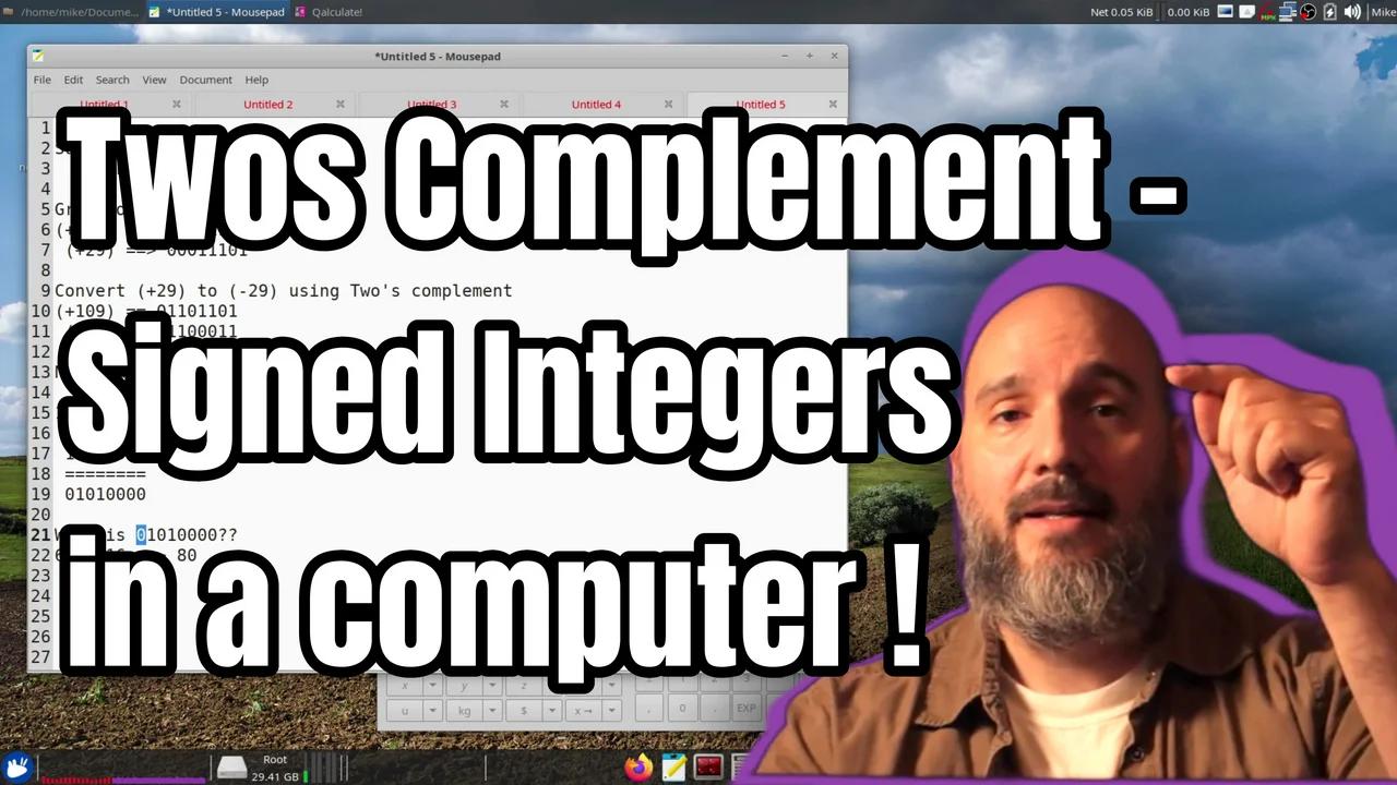 Master Two's Complement: Convert & Subtract Negative Binary Numbers