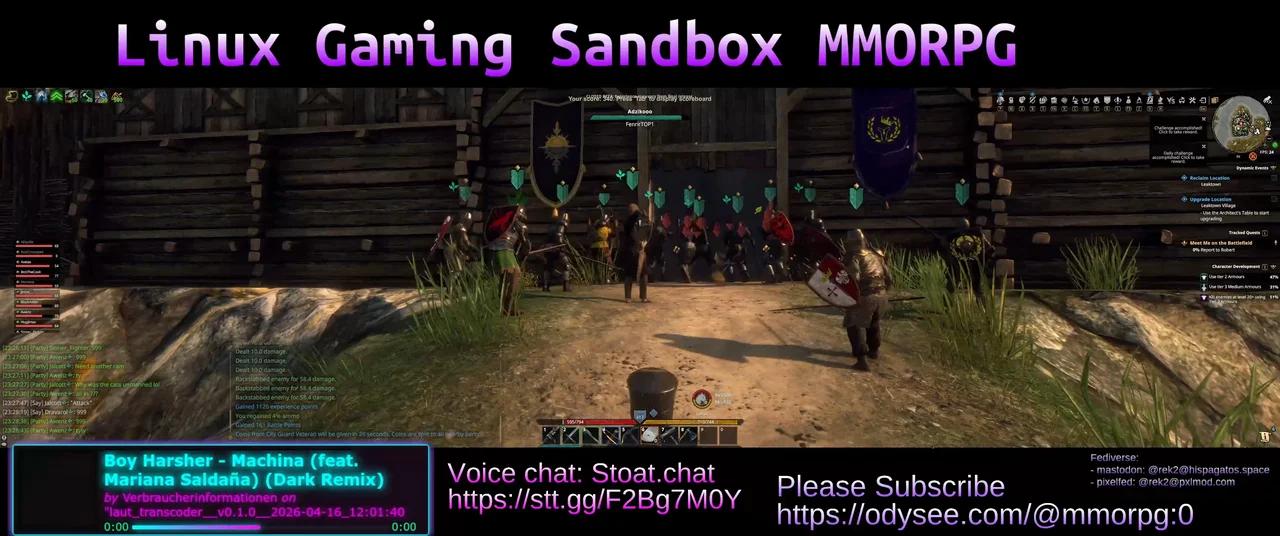 [Gloria Victis 2026] Live playing MMORPG PvP sandbox - Testing on the open beta open world pvp territory control