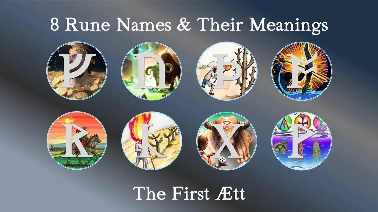 What do Anglo-Saxon Rune Names Mean? (1st Att)