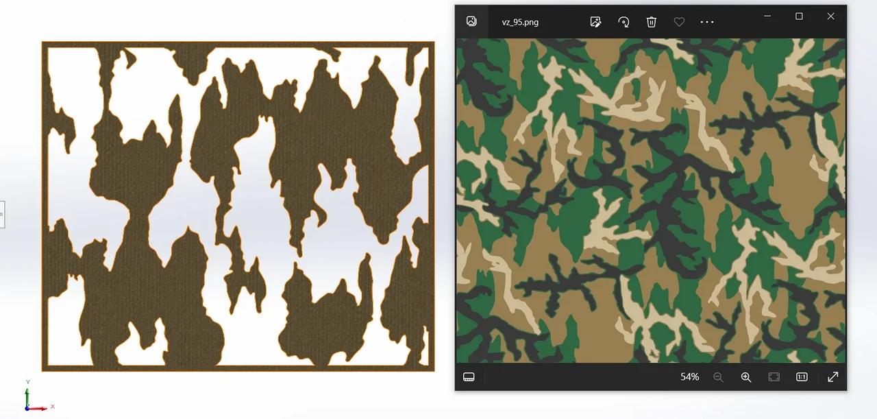 Czech VZ 95 Camo Stencil Pack