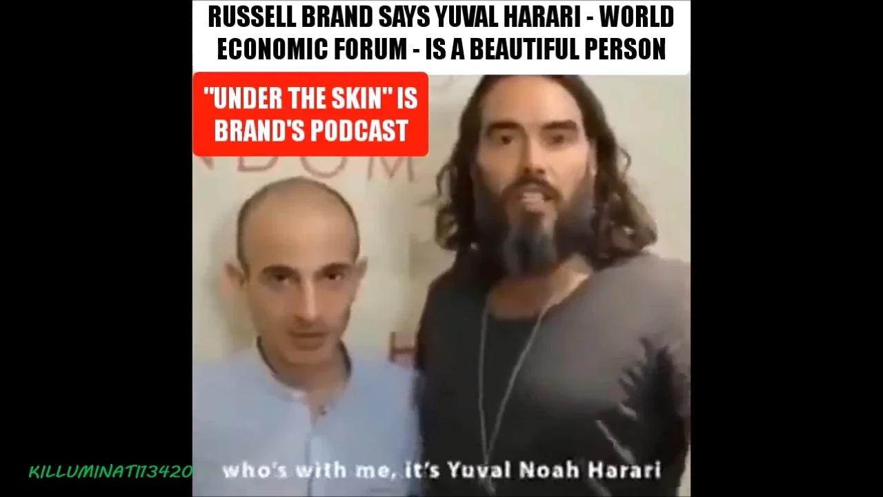 Russell Brand Says Yuval Harari WEF is a Beautiful Person