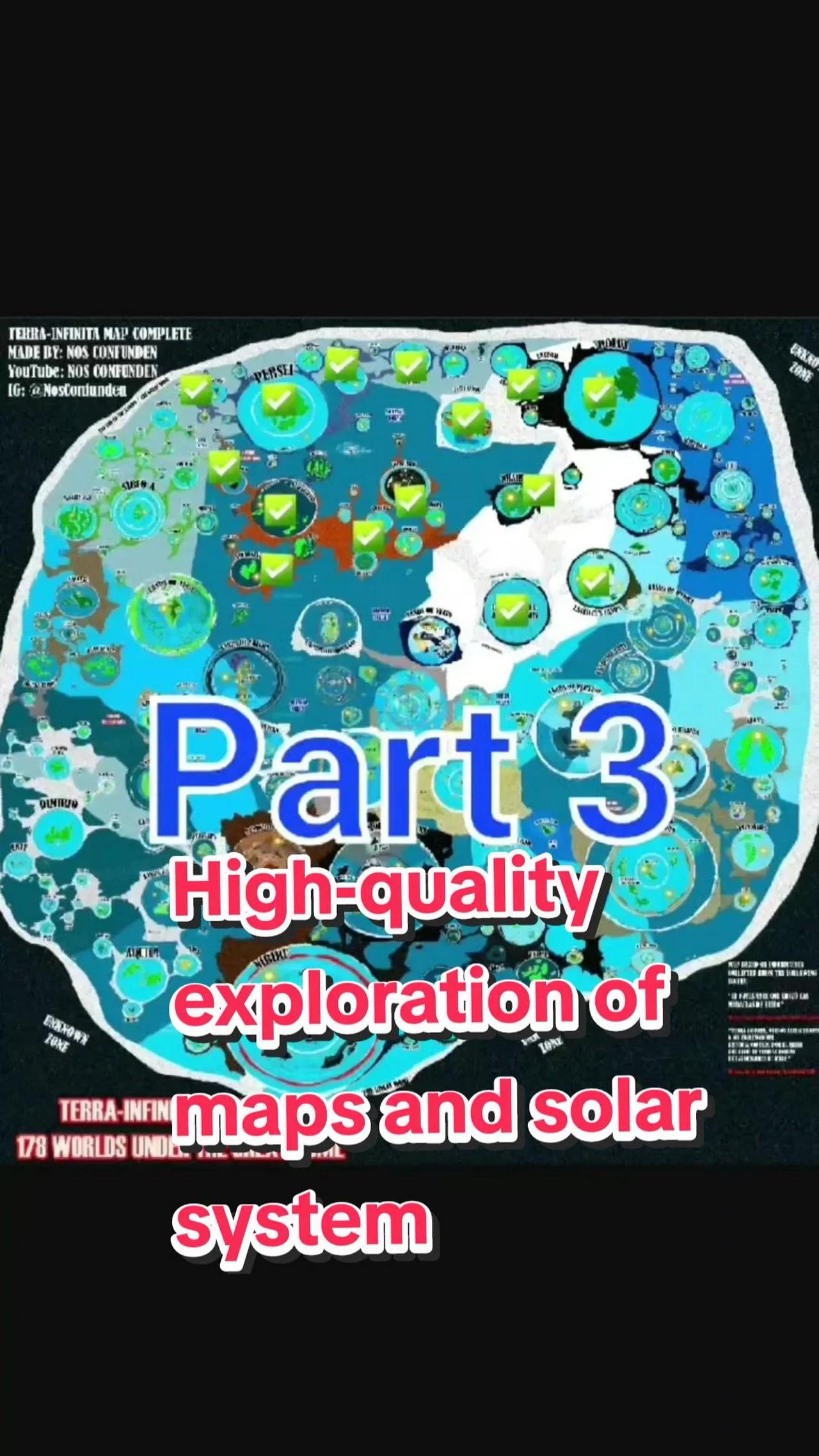 Terra-infinita map 3 high-quality exploration of maps and solar systems