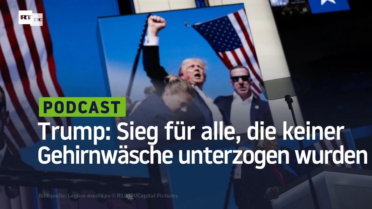 ⁣Trumps Sieg ist auch einer für alle Amerikaner, die keiner Gehirnwäsche unterzogen wurden