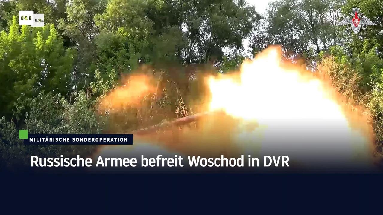 ⁣Russische Armee befreit Woschod in DVR