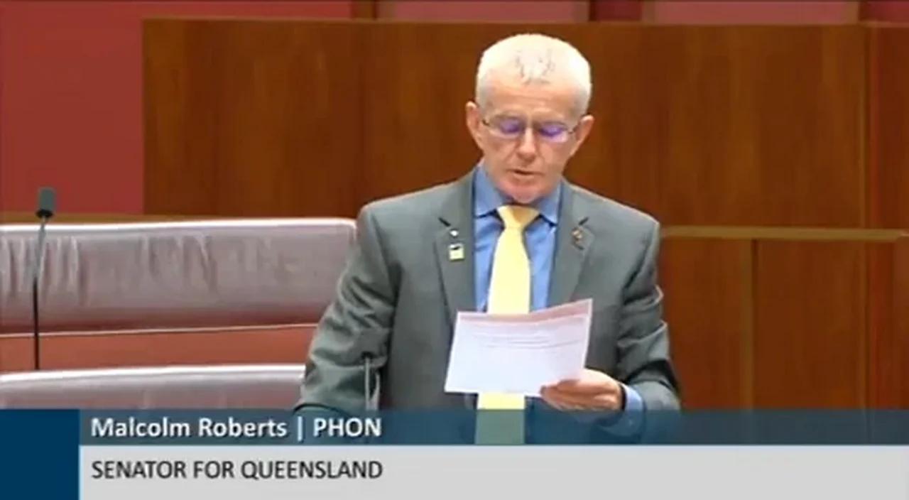 Australian Senator Malcolm Roberts Demands Answers