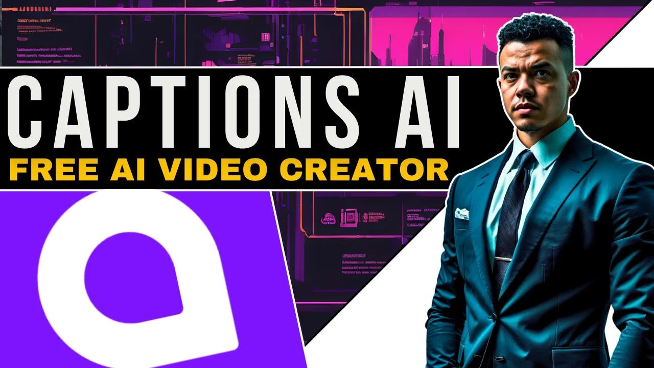How To Create Free Ai Videos Using Captions Free Ai Video Editing Tools