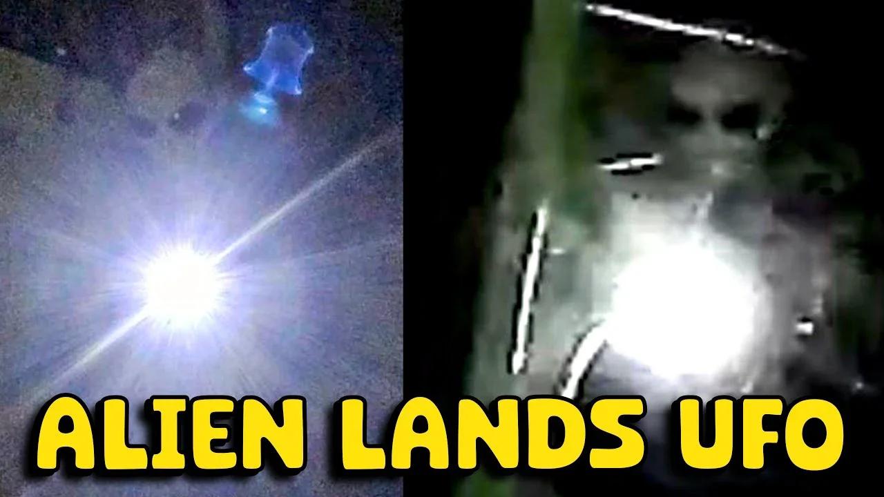 UFO LANDS IN MEXICO! Alien Emerges! | ChaosMoogle