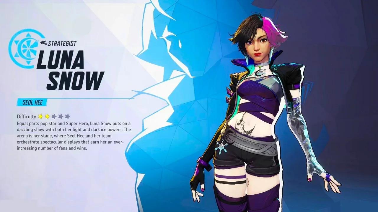 Luna Snow Goth Mommy Purple in Marvel Rivals