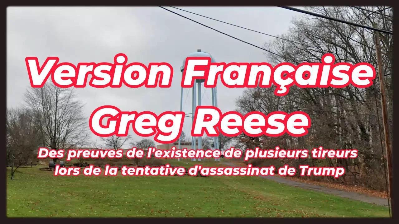 GREG REESE : Des preuves de l'existence de plusieurs tireurs lors de la ...