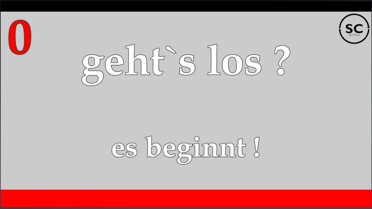 ⁣geht`s los ? Es beginnt !