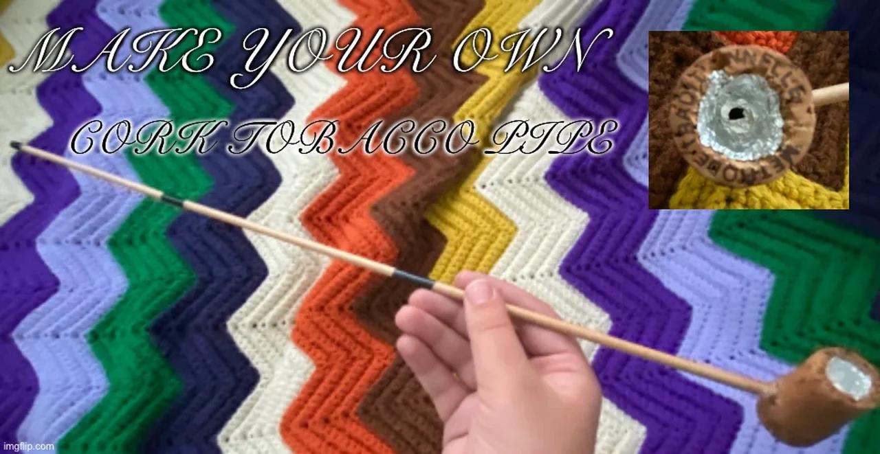 Homemade Cork Tobacco Pipe! How to build your own