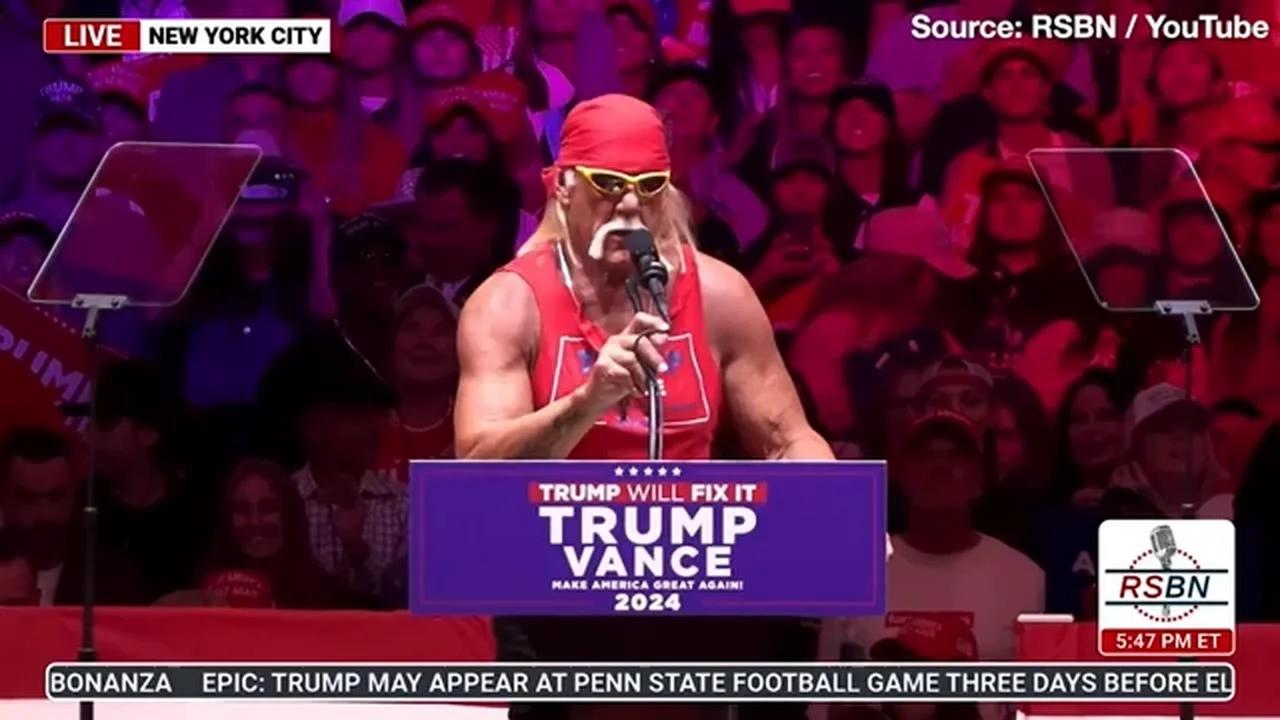  I Don't See No Stinkin' Nazis In Here! Hulk Hogan Brings Trump-a-Mania Bildidee 