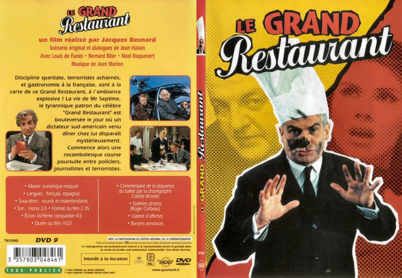 Spécial 40 ans disparition de Funès - LE.GRAND.RESTAURANT - LOUIS DE FUNES