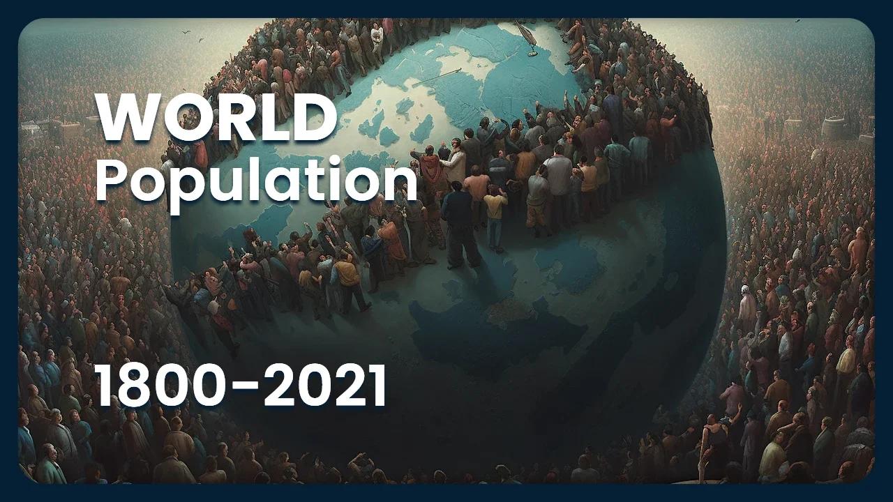 world population in 1800 in billion