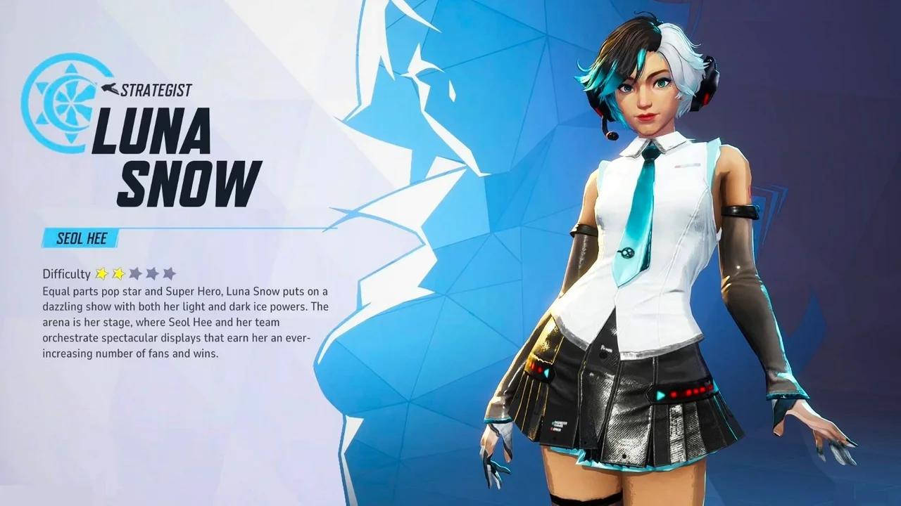 Luna Snow as Hatsune Miku in Marvel Rivals