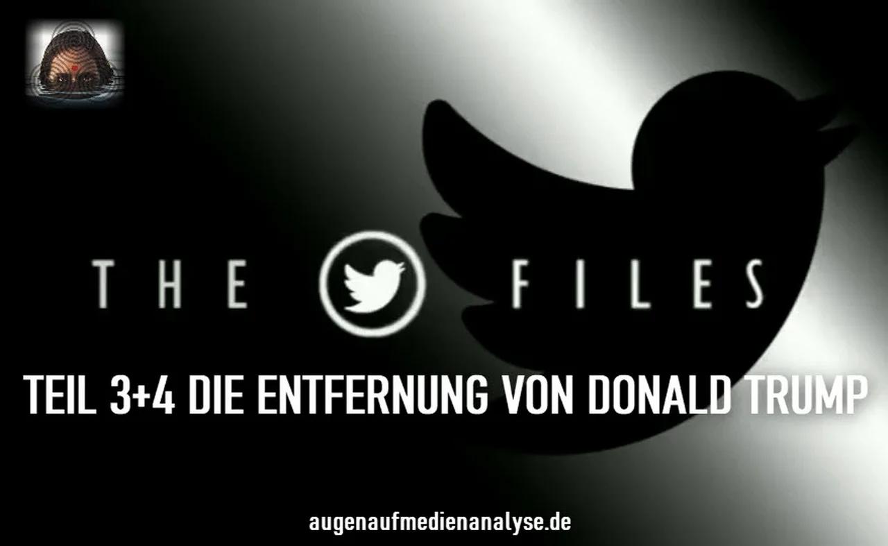 ⁣THE TWITTER FILES Teil Drei+Vier - DIE ENTFERNUNG VON DONALD TRUMP