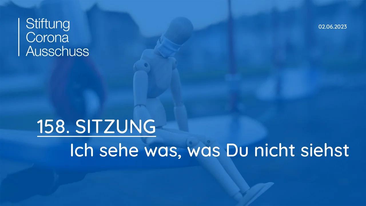 Sitzung 158: Ich sehe was, was Du nicht siehst