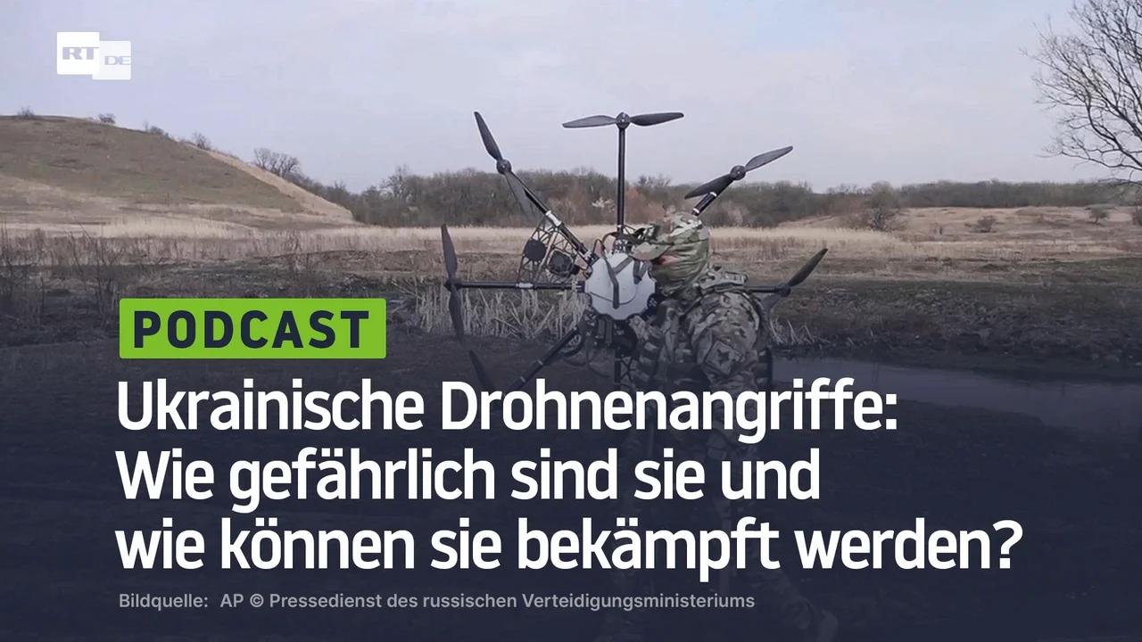 ⁣Ukrainische Drohnenangriffe: Wie gefährlich sind sie und wie können sie bekämpft werden?