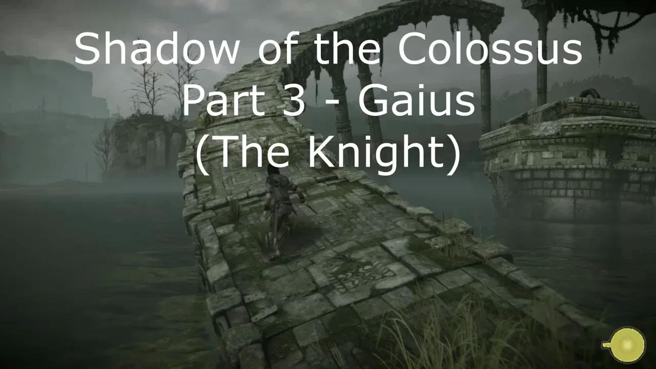 Shadow of the Colossus Knight Battle (PS4)