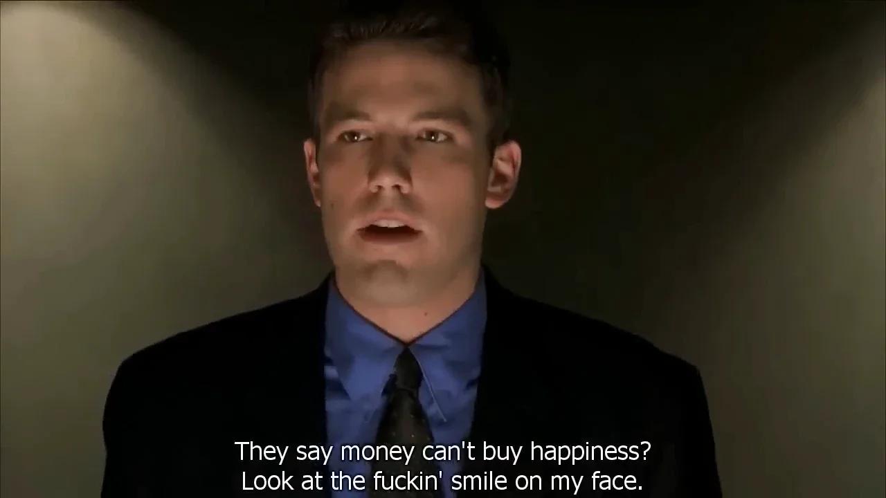 The Boiler Room Ben Affleck S Speech