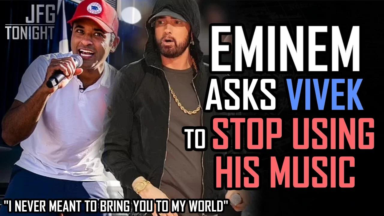 Eminem Asks Vivek To Stop Using His Music | JFGT #929