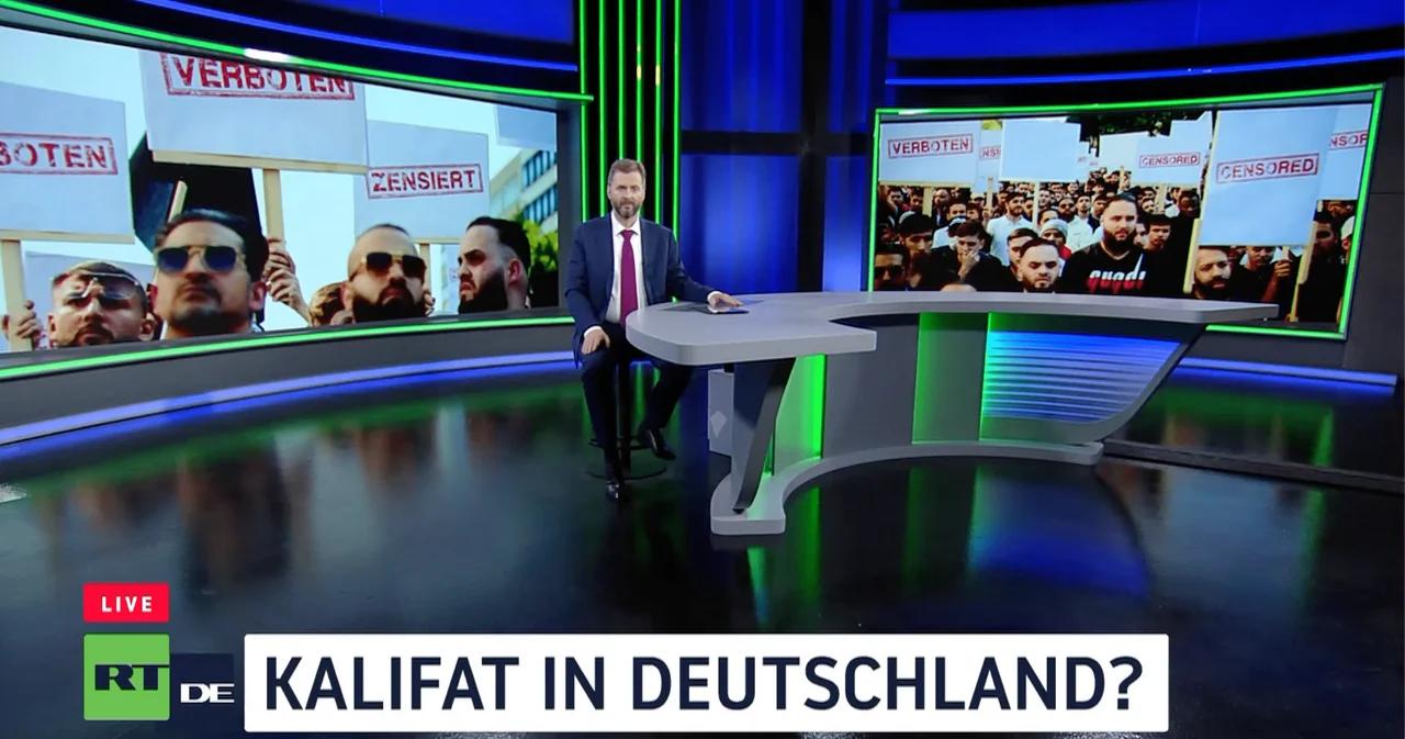 ⁣Kalifat in Deutschland? - Islamisten-Demo in Hamburg