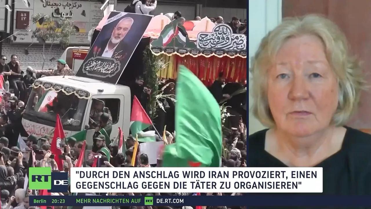 ⁣Eskalationsspirale: Ermordung von Hamas-Chef provoziert Iran zu Gegenschlag