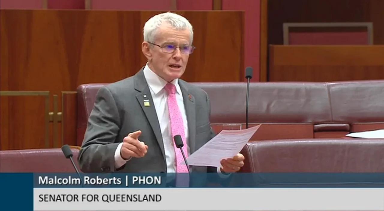 Australian Sen Malcolm Roberts Spits Fire on Elite Agenda to Replace Red Meat with Chemicals and Bugs