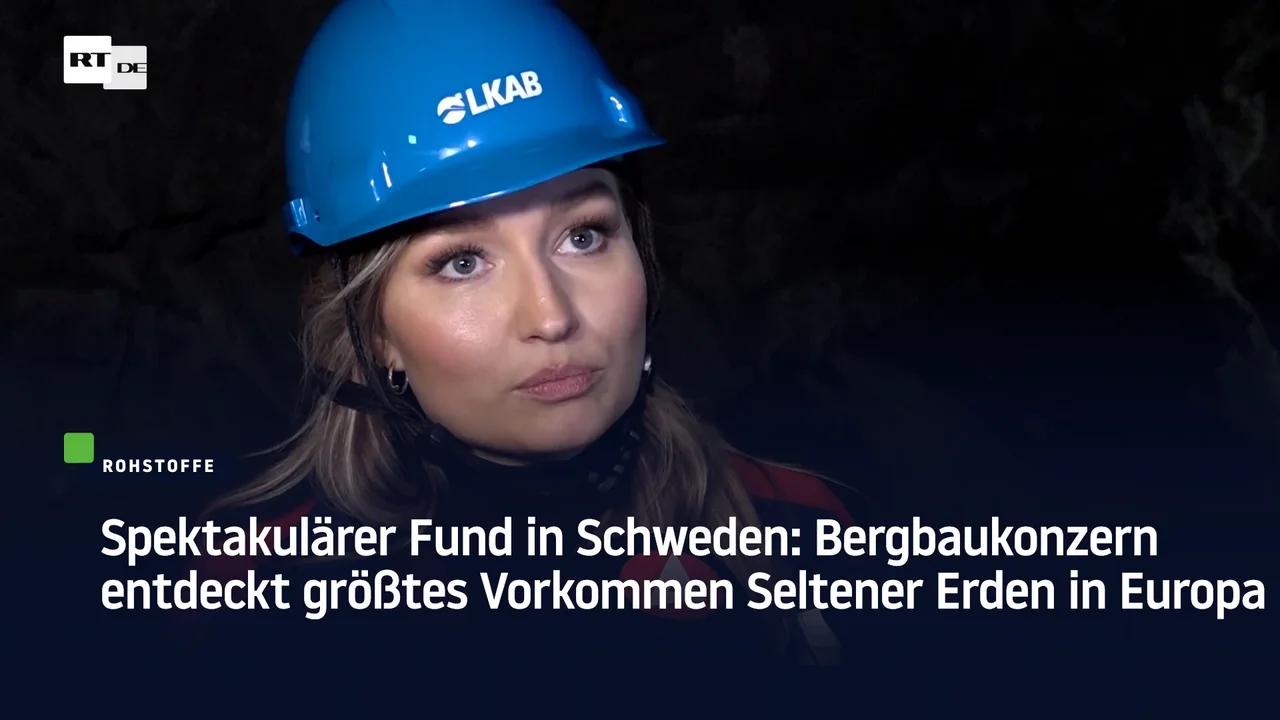 Spektakulärer Fund In Schweden: Bergbaukonzern Entdeckt Größtes ...