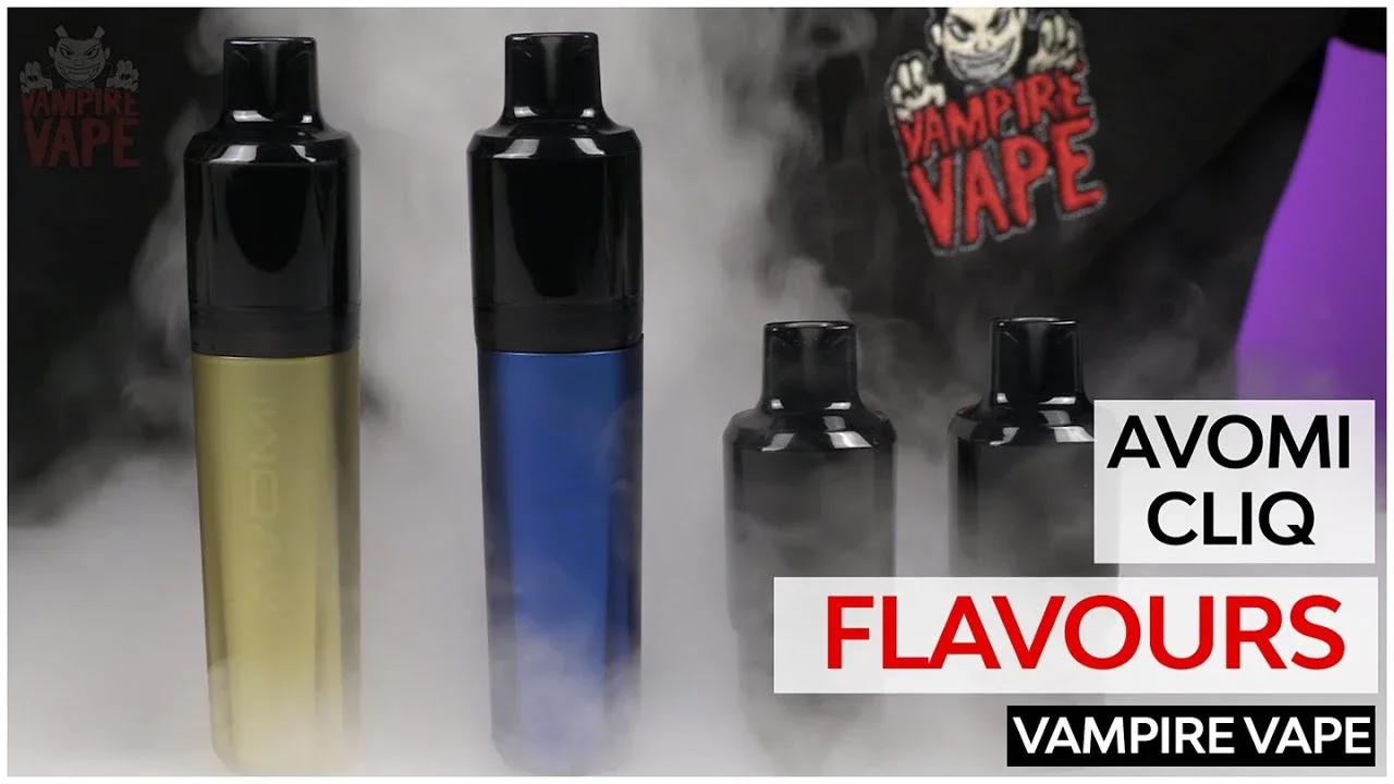 20000 züge vape Avomi CLIQ Flavours Video