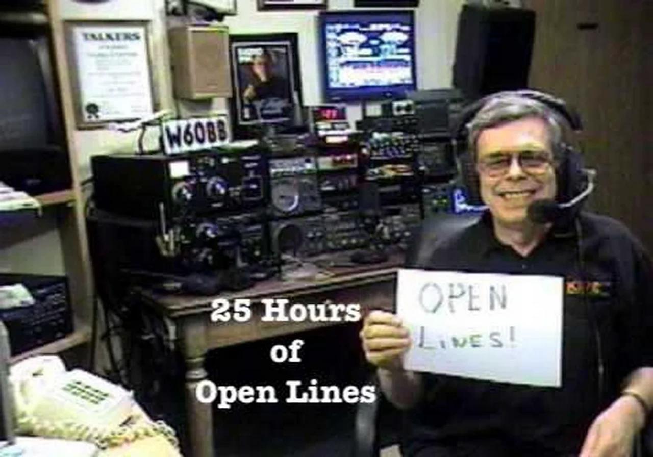 25 Hours of Open Lines