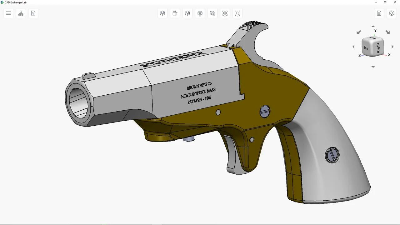 Southerner Derringer .41 Short Rimfire