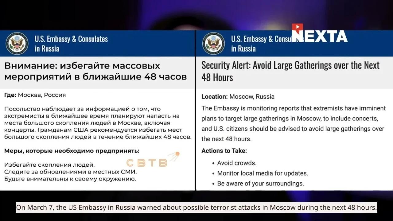 Important questions about the attack at the Crocus Concert Hall