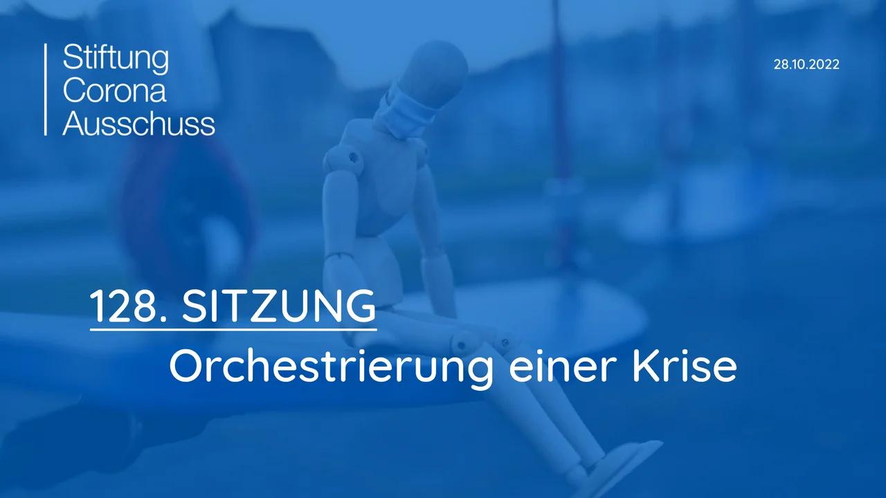 Sitzung 128: "Orchestrierung einer Krise"

28.10. ab ca. 14:00 Uhr!
LIVE HIER AUF GETTR🔥!

Hier geh...