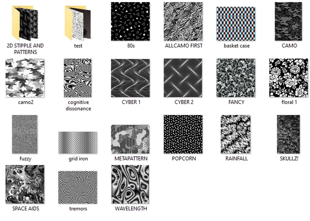 DEV PACK texture patterns