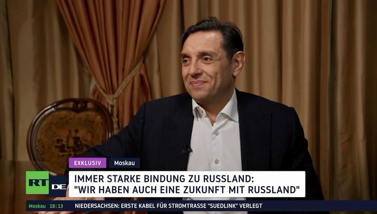 ⁣RT DE-Exklusiv: Alexander Vulin – Serbien und Russland sind eine Familie