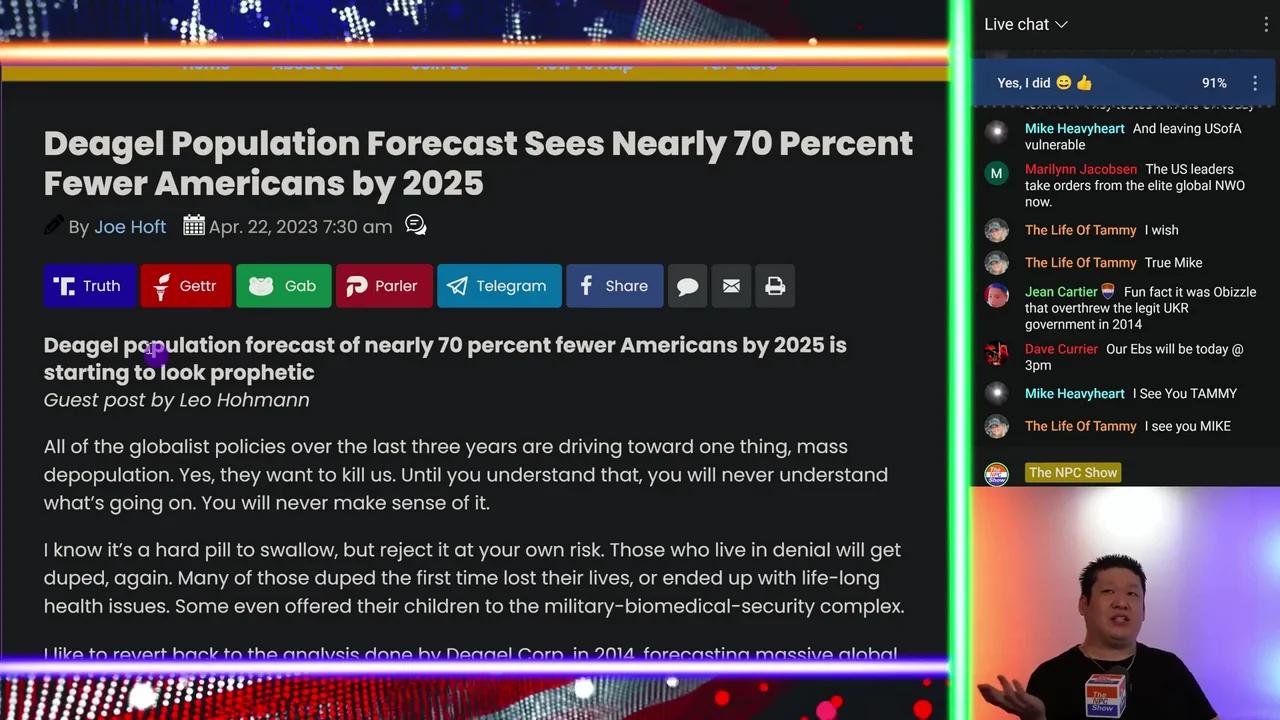 2025 Depopulation Forecasts On Deagle (Revisit)