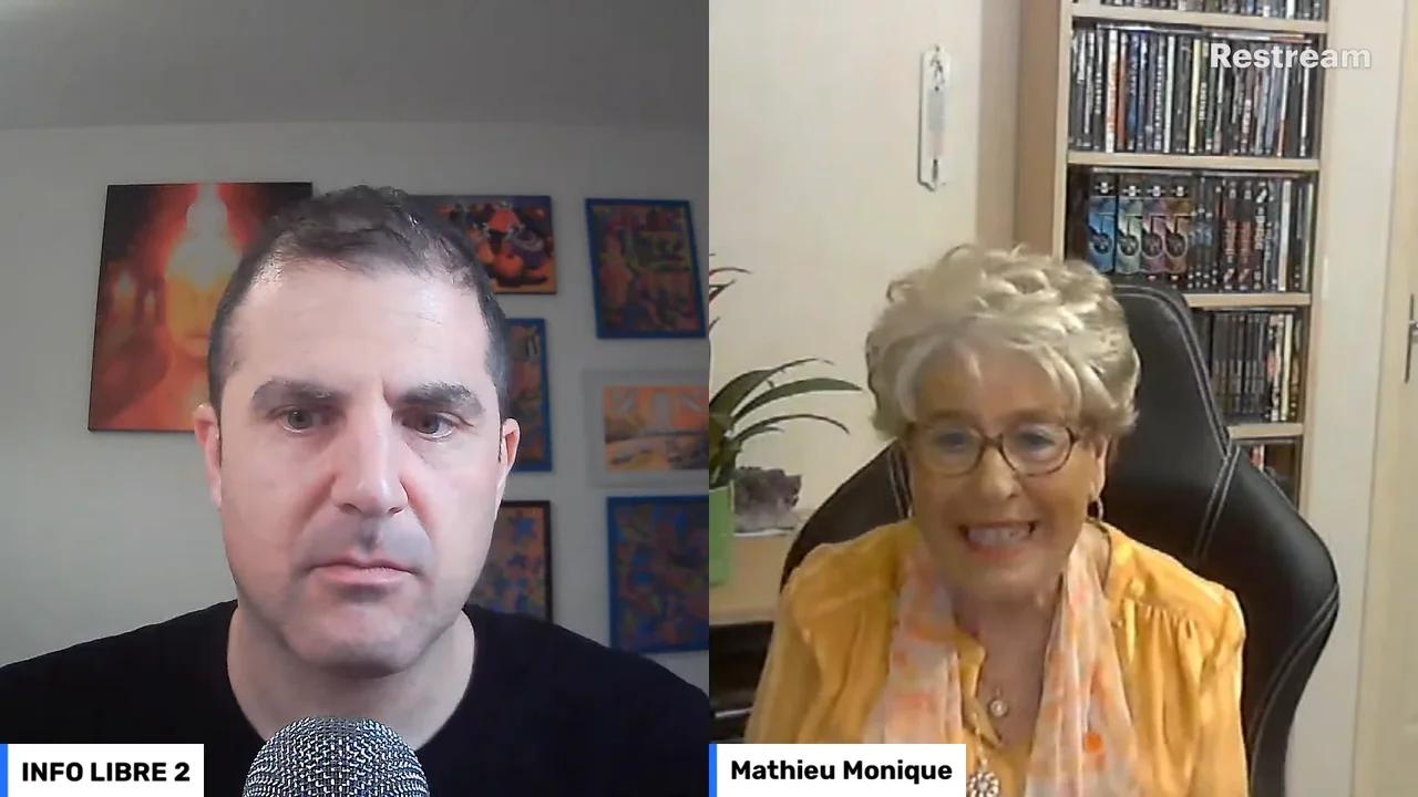 partage Info Libre 2 Live avec Monique Mathieu