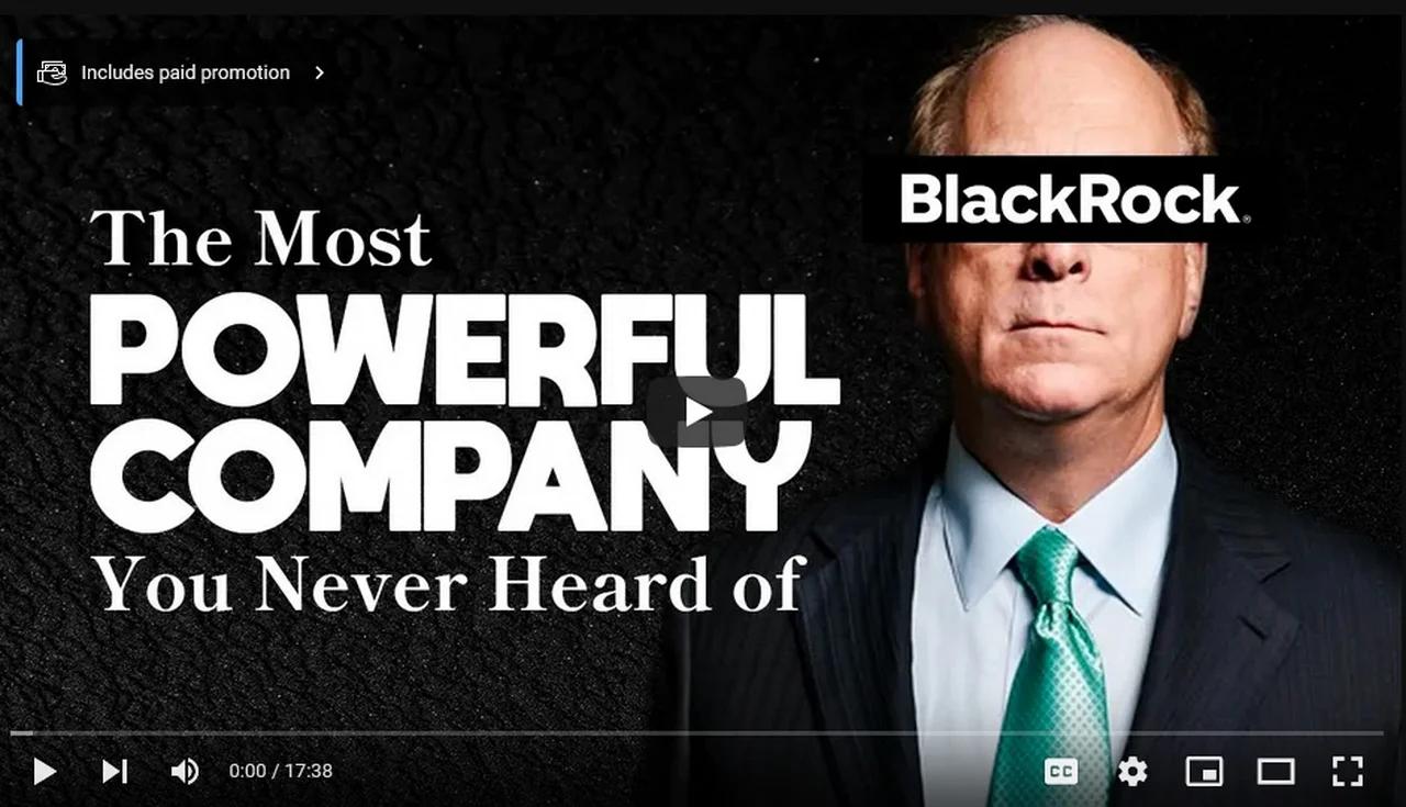 Blackrock The Company That Owns The World