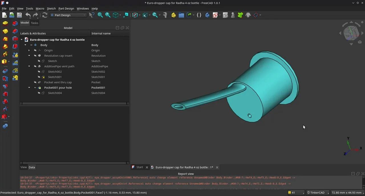 How to edit dropper cap size